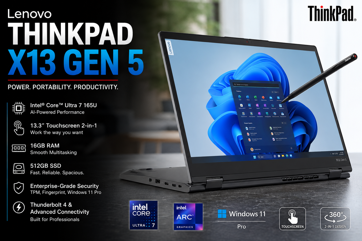 Lenovo ThinkPad X13 Gen 5 Review: Premium Business Laptop