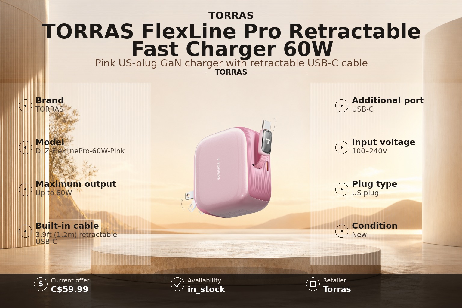 TORRAS FlexLine Pro Charger Review: Travel Cable Convenience
