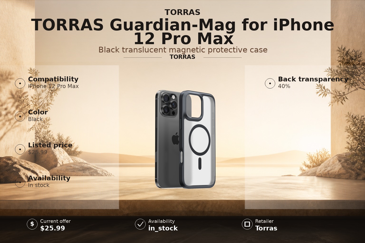 TORRAS Guardian-Mag iPhone 12 Pro Max Case Review