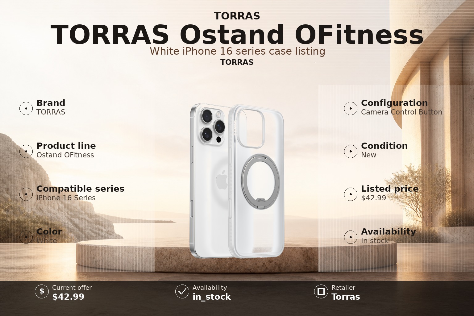 TORRAS OFitness iPhone 16 Case: Fit and Price Guide