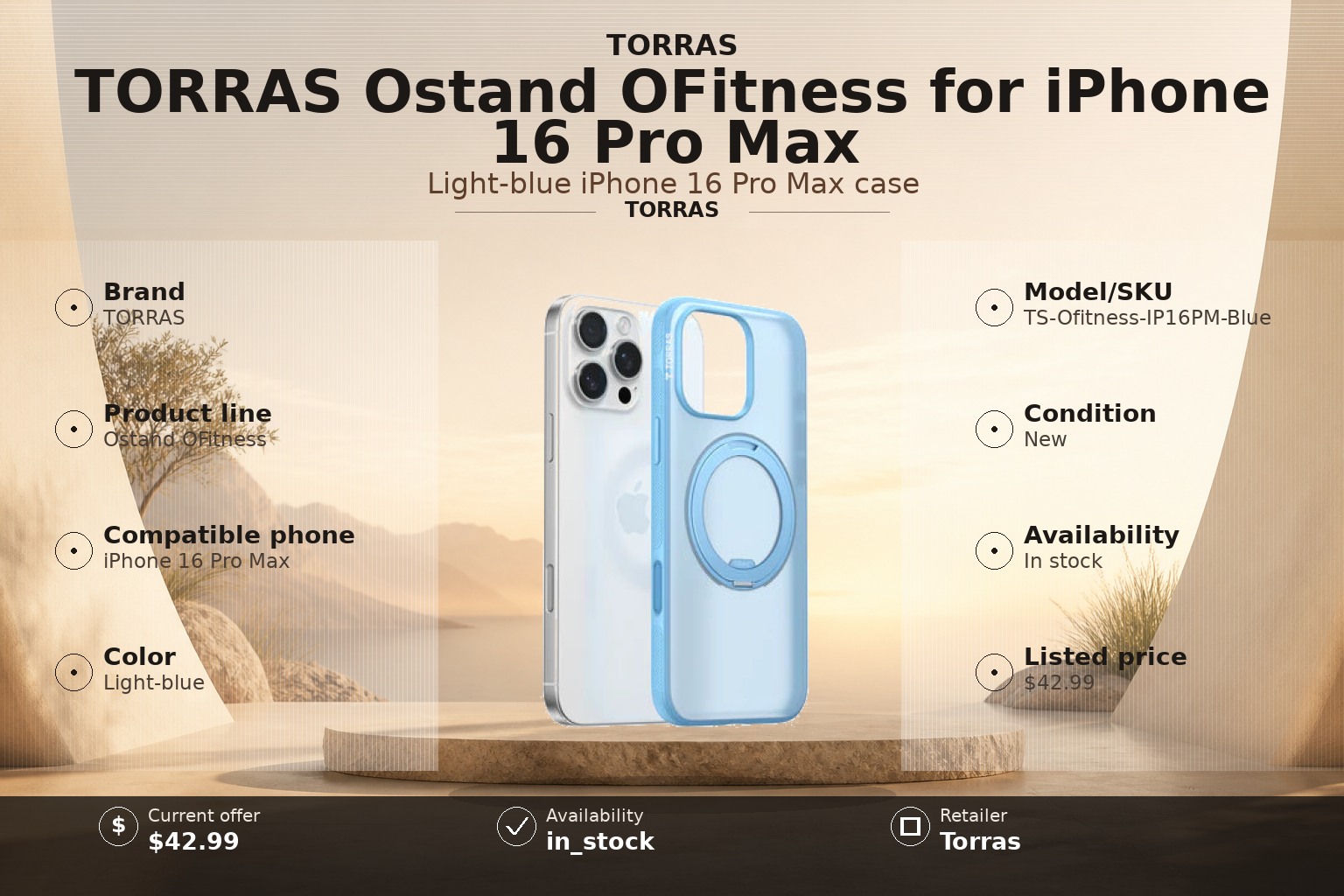 TORRAS Ostand OFitness iPhone 14/15/16/16 Series - Review